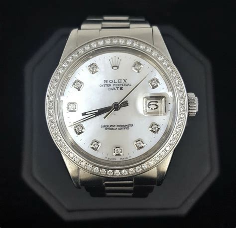 mens rolex diamoind bezel|genuine rolex diamond bezel.